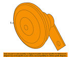 38100sr3901 Honda Oem-horn