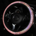 Ge-050132136580 38cm 15 Car Pu Leather Elastic Colorful Bronzing Steering Wheel Grip Cover