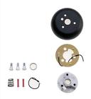 4164 Grant Products Steering Wheel Installation Kit Matte Black Aluminum Chevy