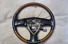 45184-48060 Lexus Oem Front Driver Steering Wheel Wood Grain