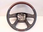 235.gm9e06 463166 Envoy 2006 06 Gmc Steering Wheel Woodgrain And Black Oem