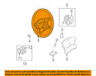484302w602 Nissan Oem 99-00 Pathfinder-steering
