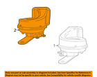 5026986ac Mopar Chrysler Oem-horn