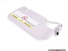 51167057477 Genuine Mini Sun Visor Mirror Illumination Left Horizon Grey