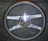 52-5377 Gt9 Pro-touring Wheel Sport Wood Polished Spokes With Horn Button
