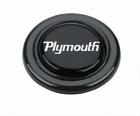 5674 Grant Products Horn Button Plastic Black Plymouth Emblem For Signature