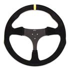 56829 Longacre Suede Flat Kart Steering Wheel