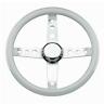 13-1-4 571-white Grant Products Classic Cruisin Steering Wheel Inch White 081126005711