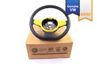5c0419091acb1b 5c0419091ac B1b Volkswagen New Genuine Vw Beetle Black Leather Flat Bottom Steering