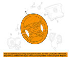 5gx601dvaa Mopar Supplemental Restraint System-driver Inflator