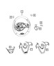 5qv28dx9ae Mopar Jeep Genuine Steering Wheel
