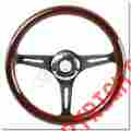 Sw-112b-w-sd 6-bolt Spec-d G-mall 340mm Wooden Classic Style Aluminum Spoke Steering Wheel