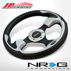 Sw-001sl-nrg-dn 6-hole Nrg St-001sl 320mm Bolts Leather Racing Steering Wheel W Horn