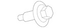 6505656aa Mopar Dodge Ram Chrysler Jeep Genuine Steering Wheel Bolt