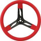 68-0031 Quickcar Racing Products Black Steel Diameter Steering Wheel 819616016264