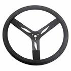 68-004 2 Quickcar Steel Steering Wheel Black Rubber Grip Diameter Dish