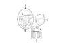 68299652aa Chrysler Brand New Genuine Mopar Oem Horn Contact Ring