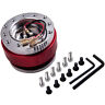 6lji5z Bfo Red Steering Wheel Quick Release Ball Lock Hub Adapter