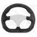 713-4 Grant Natural Aluminum 10 X 9 Diameter Suede Steering Wheel P N