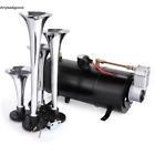 745272224555 Trumpet Air Horn Compressor Hose Kit For Car