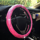 745844804796 Unbranded Car Steering Wheel Cover With Rhinestone Soft