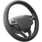 762988850939 Seg Direct Black Microfiber Leather Auto Car Steering