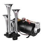 763310216775 Unbranded Quad Trumpet Train Air Horn Kit Psi