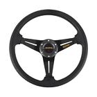763310471730 Unbranded Jdm Bolt Black Pvc Aluminum Racing Steering