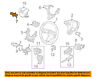78541snbn81za Honda Oem Insight Steering Cover