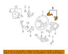 78561tk5a01za Honda Acura Oem Steering Shifter Switch Button Left