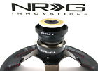 82-93 Carbon Fiber Quick Release Nrg Short Hub Steering Wheel Combo Black Toyota Celica