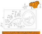 8425030232 Toyota Lexus Oem Steering Switch Button