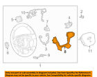 84271113 Gm Chevrolet Oem Traverse Steering Cover