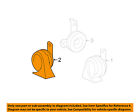 8652008020 Toyota 04-06 Oem Sienna-horn