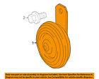 865200c020 Toyota Oem 01-06 Tundra-horn
