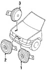 8652050090 Lexus Genuine Oem Horn