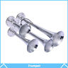 Vehicle12v 878562103374 Catinbow Loud Trumpet Train Air Horn Metal Chrome