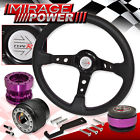 89-98 Wheelcombo-5726-282-a8 Miragepower2008 Fits Maxima Purple Stitch Black Steering Wheel Hub Release Extender Type R