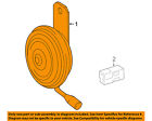 89046916 Gm Oem-horn