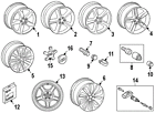 8r0-071-336 Audi Genuine Oem Lock Set