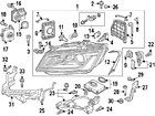 8r0-941-754-e Audi Genuine Oem Headlamp Assy