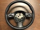 8t0419091 B Wul Audi Sport Leather Steering Wheel Shiftier Black Oem