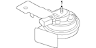 8v0-951-210 Audi Genuine Oem High Note Horn