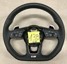 8w0-419-091a Audi Flat Bottom Black Leather Steering Wheel