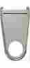 912225 Borgeson Steering Column Mount Open-style 5 Drop Alum Natural Hinged 2.25 Dia 843975005706
