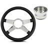 91606222 Lecarra Mark Steering Wheel With Full Hub Adapter Kit Billet