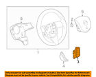 95962959 Gm Chevrolet Oem Spark Steering Stereo Remote Switch Button