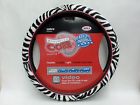 97054-9 Bell Steering Wheal Cover Zebra Print With Pink 076027970541
