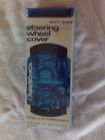 990300381 Automark Vtg Sport Laced Steering Wheel Cover Black Factory Shrink
