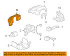 99761328901 Porsche Oem 09-13 911